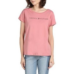 Футболка TOMMY HILFIGER UW0UW01618 розовый