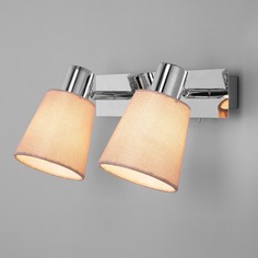Бра Culver 20080/2 хром/бежевый Eurosvet