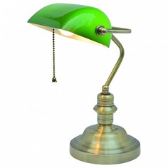 Настольная лампа офисная Banker A2492LT-1AB Arte Lamp