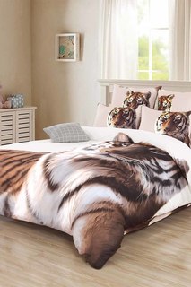 КПБ Евро Амурск тигр3D,200х220 Sofi De Marko