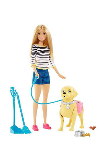 Набор Прогулка с питомцем Barbie