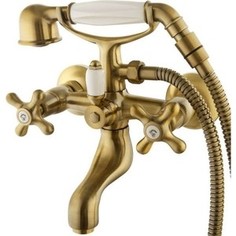 Смеситель для ванны Elghansa Retro Bronze с душем, бронза (2302754-Bronze)
