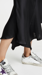 ANINE BING Bailey Silk Skirt