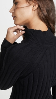 Bop Basics Wide Rib Turtleneck Sweater