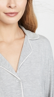 Eberjey Gisele Slim Tuxedo PJ Set