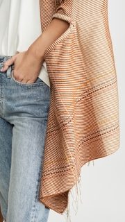 Madewell Rainbow Stripe Cape