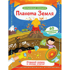 Обучающая книга Волшебные окошки "Планета Земля" Робинс
