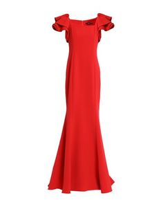Длинное платье Badgley Mischka