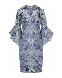 Платье до колена Badgley Mischka