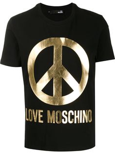 Love Moschino футболка с принтом