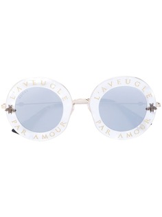 Gucci Eyewear солнцезащитные очки LAveugle Par Amour