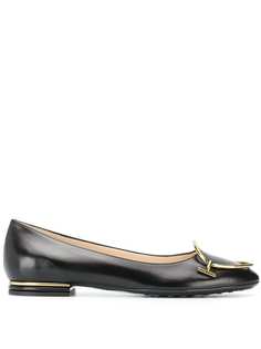 Tods балетки с ремешком Tod`S