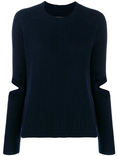 Zoe Jordan свитер с вырезными деталями