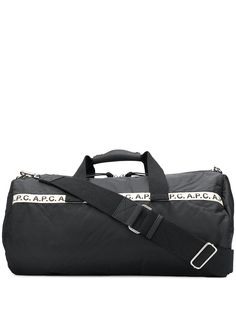 A.P.C. дорожная сумка с логотипом