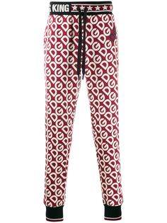 Dolce & Gabbana спортивные брюки с монограммой