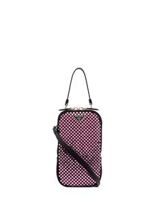Prada мини-сумка с кристаллами