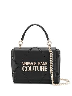 Versace Jeans Couture сумка-тоут с металлическим логотипом