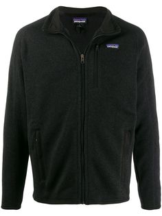 Patagonia бомбер с контрастным логотипом