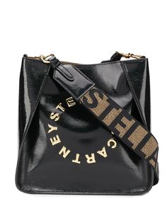Stella McCartney мини-сумка через плечо Stella с логотипом