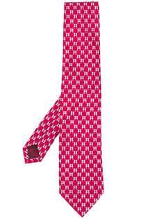 Salvatore Ferragamo cat print tie