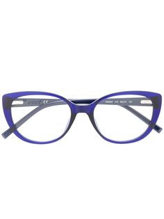 DKNY очки в оправе кошачий глаз