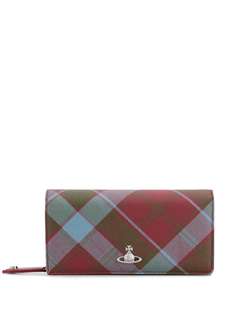 Vivienne Westwood check print wallet