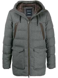 Herno hooded puffer jacket