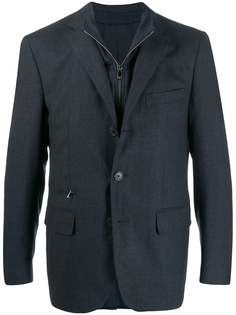 Corneliani блейзер с вышивкой