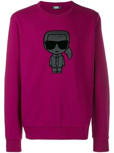 Karl Lagerfeld толстовка Ikonik с принтом