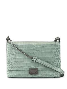 Emporio Armani crocodile effect crossbody bag