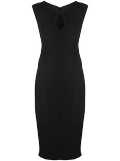 Zac Zac Posen cut-out detail fitted dress