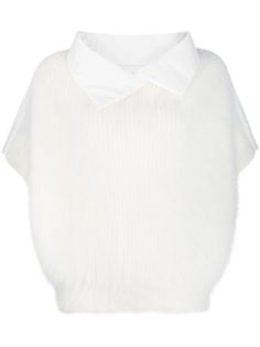 Fabiana Filippi fluffy knit top