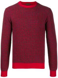 Altea plaid knit jumper