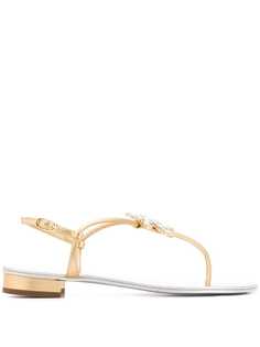 Giuseppe Zanotti сандалии Hollie с кристаллами