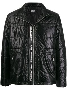 Karl Lagerfeld куртка с логотипом