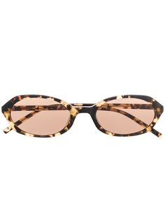 DKNY солнцезащитные очки черепаховой расцветки