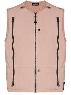Stone Island Shadow Project zip-detailed vest
