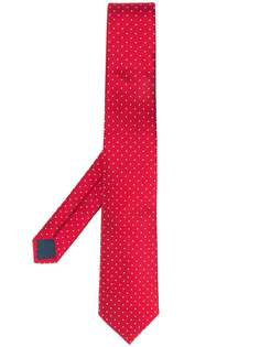 LANVIN jacquard polka dot necktie