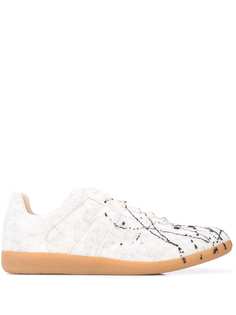 Maison Margiela low-top splatter sneakers