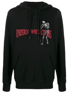 Off-White худи с принтом Skeleton
