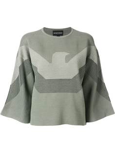 Emporio Armani blended logo sweater