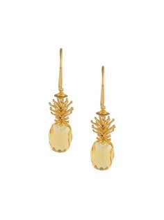Vivienne Westwood Pineapple pendant earrings