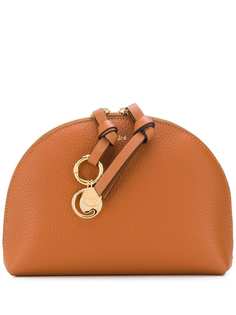 Chloé double zip crescent purse