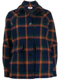 Alberto Biani plaid short jacket