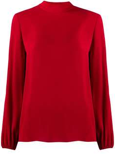 Theory long-sleeve relaxed blouse