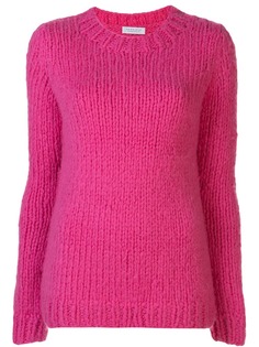 Gabriela Hearst свитер фактурной вязки с круглым вырезом