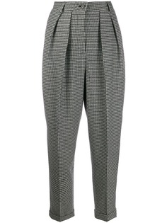 JW Anderson check pattern trousers