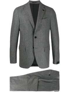 Lardini fitted single-breasted suit