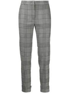 Pt01 Andrea checked cropped trousers