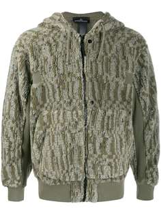 Stone Island Shadow Project textured hooded jacket